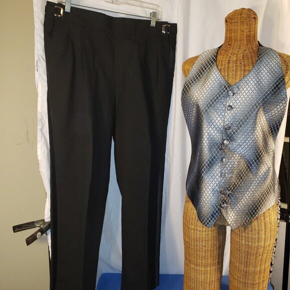 Men's Claiborne 2.0 3-piece Tuxedo w/Long Jacket Backless Vest & Pants